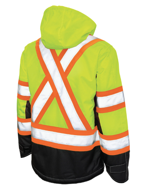 TOUGH DUCK RIPSTOP FLEECE-LINED SAFETY JACKET - S245