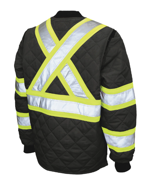 TOUGH DUCK QUILTED SAFETY FREEZER JACKET - S432