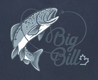 BIG BILL® Short-Sleeve Fishing Graphic T-shirt - F180B