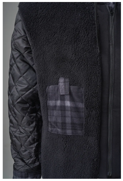 TOUGH DUCK SHERPA-LINED FLEECE JAC-SHIRT - WS16