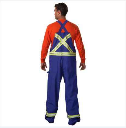 Big Bill® Flame Resistant Unlined Bib Overall with Reflective Tape - 189US7