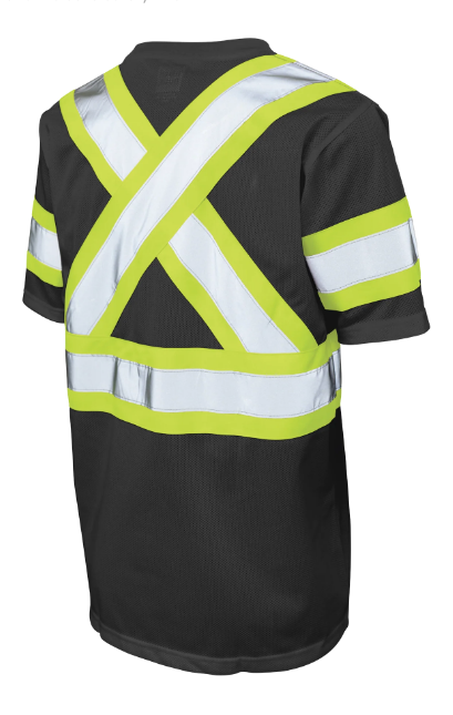 TOUGH DUCK MICRO MESH SHORT-SLEEVE SAFETY T- SHIRT - ST09