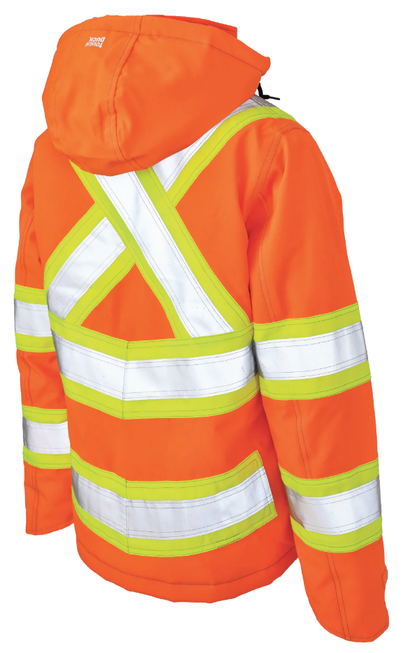 TOUGH DUCK   - WOMEN’S INSULATED TOUGH FLEX SAFETY JACKET - SJ41