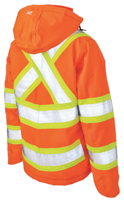 TOUGH DUCK   - WOMEN’S INSULATED TOUGH FLEX SAFETY JACKET - SJ41