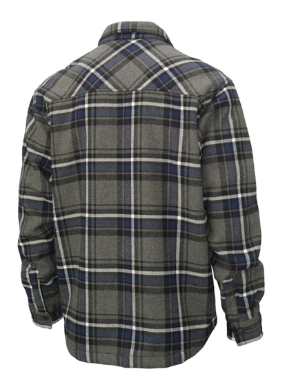 TOUGH DUCK SHERPA-BONDED FLANNEL JAC-SHIRT - WS15