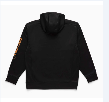BIG BILL® Technical Fleece Full-Zip Hoodie with Graphic Logo - BBFL90
