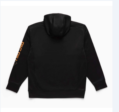 BIG BILL® Technical Fleece Full-Zip Hoodie with Graphic Logo - BBFL90