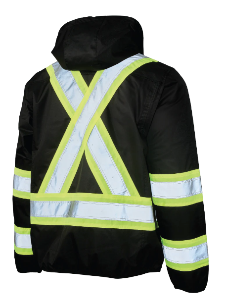 TOUGH DUCK  LIGHT WEIGHT MESH-LINED SAFETY JACKET - SJ50