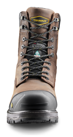 Men's Terra Gantry LXI 400g 8" Waterproof Composite Toe Safety Work Boot - 8398DB