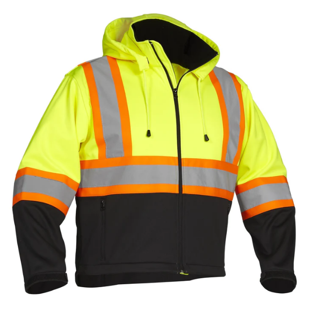 Forcefield Re-Engineered Hi Vis Safety Softshell 023-EN148