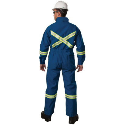 Big Bill® Deluxe Flame Resistant Coverall 7 oz with Reflective Tape - 1625US7