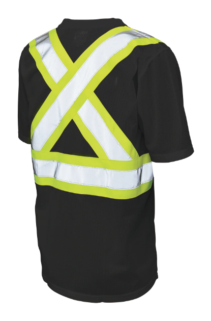 TOUGH DUCK MICRO MESH SHORT-SLEEVE SAFETY T-SHIRT WITH POCKET - S392