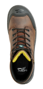 MEN'S TERRA PATTON 8" ALUMINUM TOE SAFETY WORK BOOT WITH INTERNAL MET GUARD - 839K