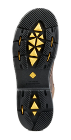 MEN'S TERRA PATTON 8" ALUMINUM TOE SAFETY WORK BOOT WITH INTERNAL MET GUARD - 839K