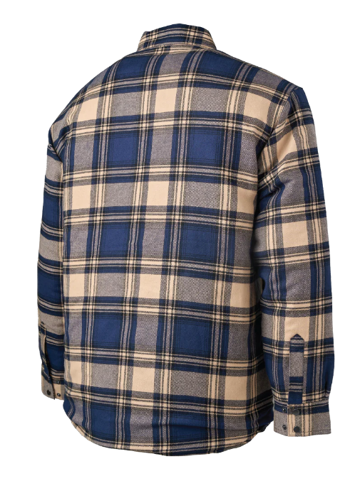 TOUGH DUCK QUILT-LINED FLANNEL SHIRT - WS05