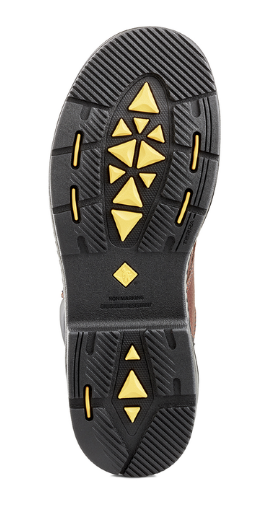 Men's Terra Patton 6" Aluminum Toe Safety Work Boot - 4NS6BK/4NS6BN
