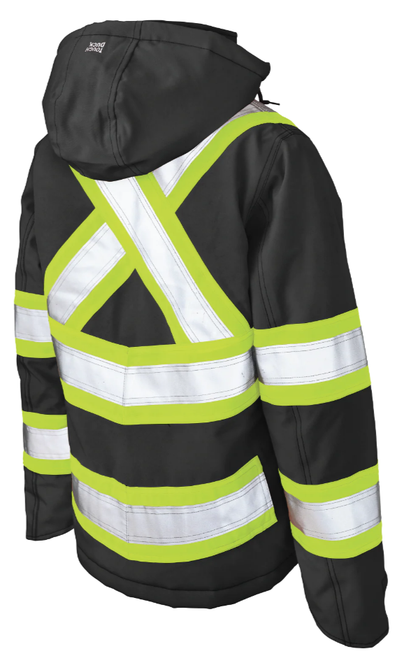 TOUGH DUCK WOMEN’S INSULATED TOUGH FLEX SAFETY JACKET - SJ41