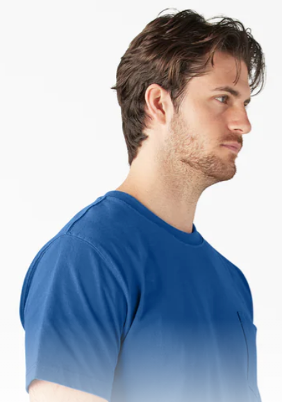 Dickies Heavyweight Short Sleeve Pocket T-Shirt - Royal Blue (RB) #WS450