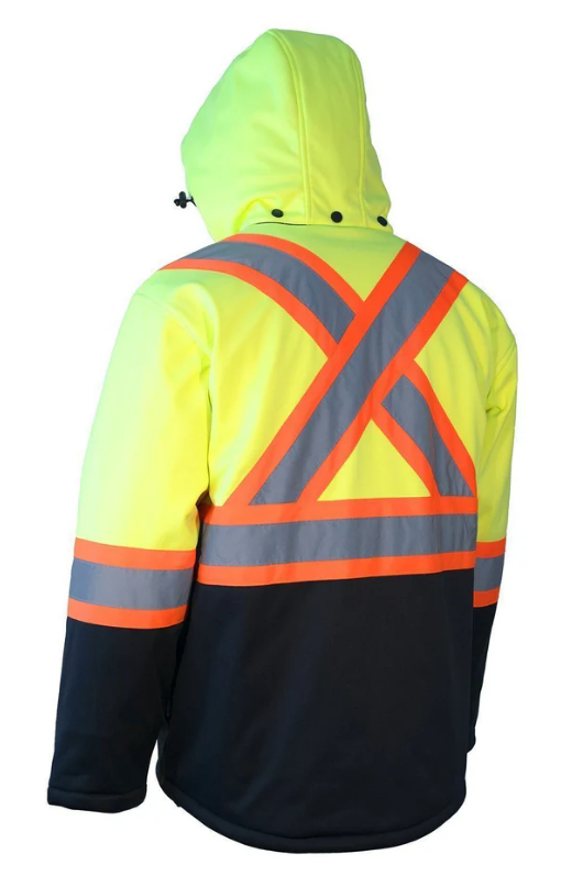 Forcefield Hi Vis Softshell Winter Safety Jacket 023-EN158