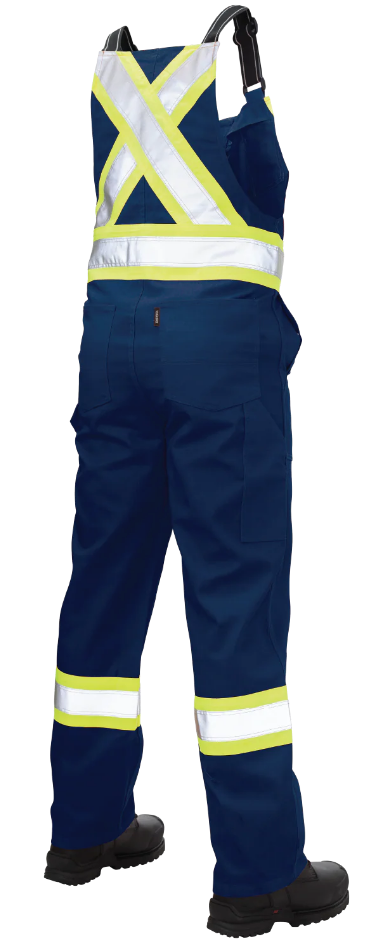 TOUGH DUCK TWILL UNLINED SAFETY BIB OVERALL - S769