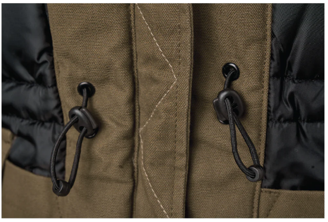 TOUGH DUCK WOMEN'S LINED DUCK PARKA WITH CONVERTIBLE HOOD - WJ48