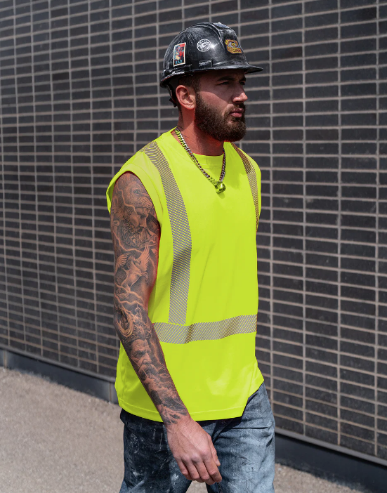 Forcefield Hi-Vis Sleeveless Tee 022-BEPMT