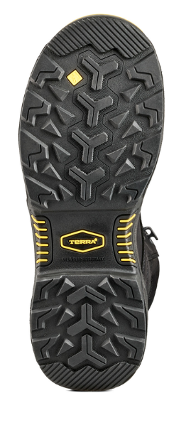 Men's Terra Exile 25 6" Waterproof Composite Toe Safety Work Boot - Black (1009BK), Dark Brown (1009DB)
