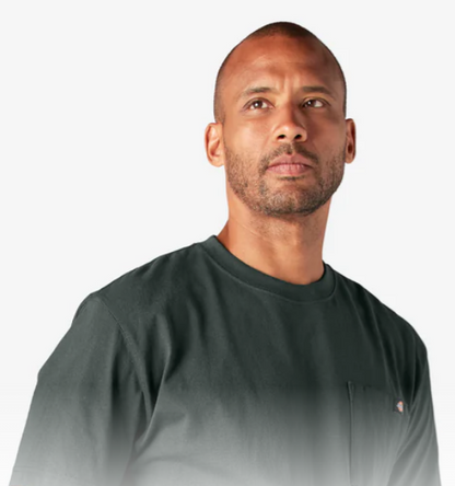 Dickies Heavyweight Short Sleeve Pocket T-Shirt - Hunter Green (GH) #WS450