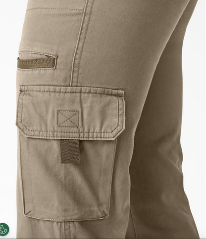 Dickies Women's Relaxed Fit Straight Leg Cargo Pants