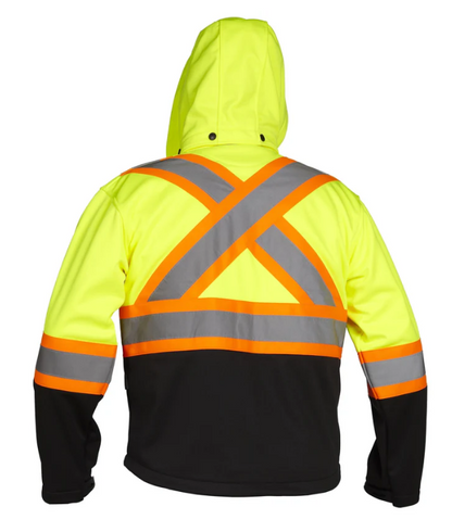 Forcefield Re-Engineered Hi Vis Safety Softshell 023-EN148