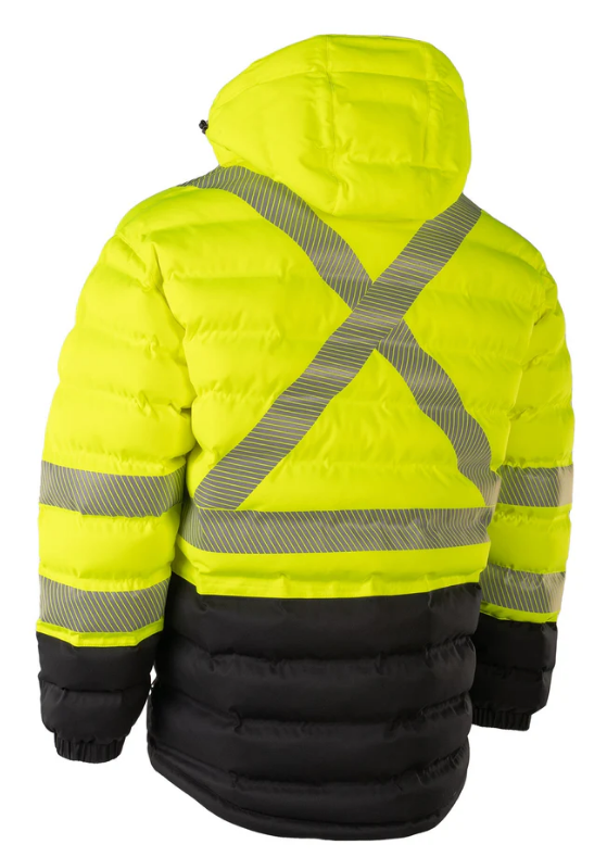 Forcefield Hi Vis Safety Puffer Jacket 024-PUFSEG
