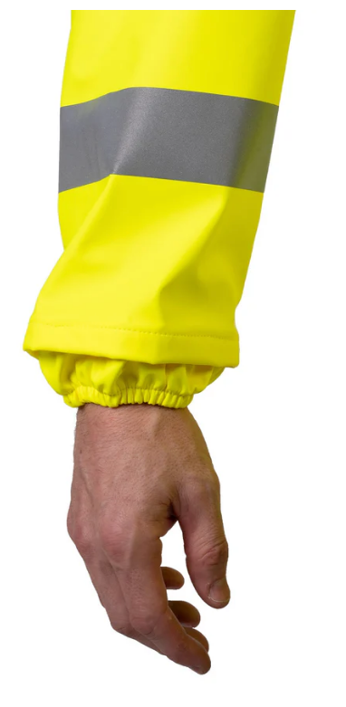 Forcefield Lightweight Fire Resistant (FR) Hi-Vis Safety Rain Jacket 023-81551-DH