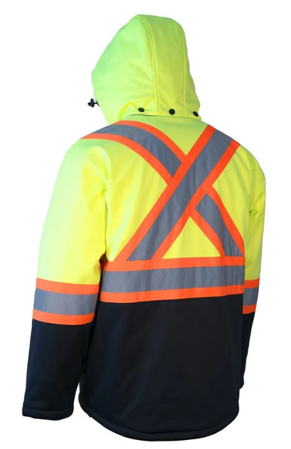 Forcefield Hi Vis Winter Softshell Heated Jacket 023-EN158HJ