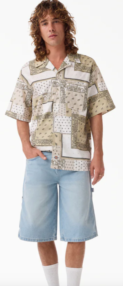 Dickies Glandorf Short Sleeve Button Up Shirt