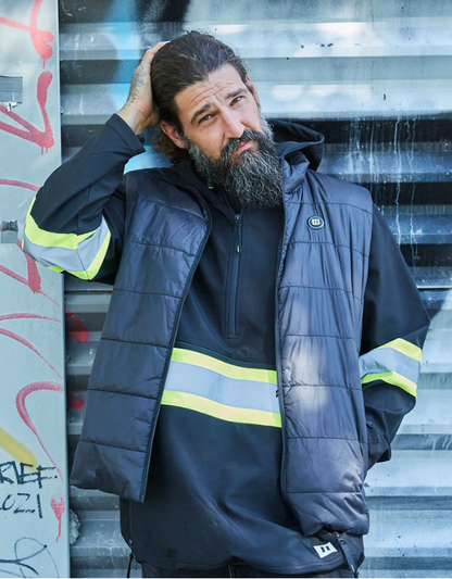 Forcefield Unisex Lightweight Heated Vest with Battery Pack -  024-EN130HV-XL