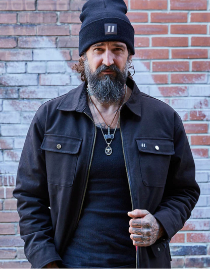 Forcefield Sherpa Lined Work Shirt 024-SHCWSBK