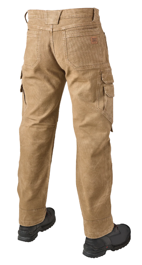TOUGH DUCK TOUGH FLEX WASHED DUCK CARGO PANT - WP15