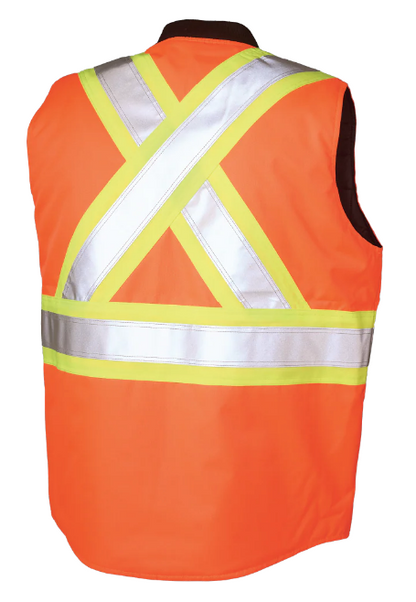 TOUGH DUCK RIPSTOP REVERSIBLE SAFETY VEST - SV14