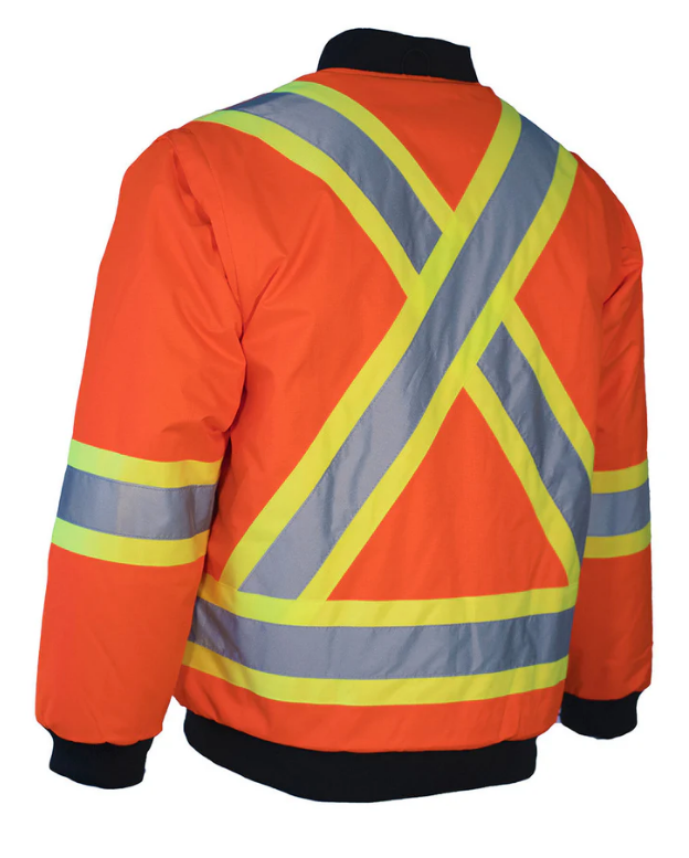 Forcefield 7-in-1 Hi Vis Safety Parka (All Orange) 024-EN705RA