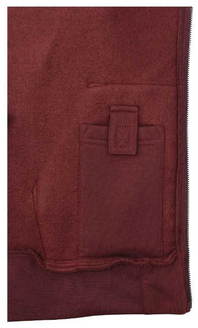 TOUGH DUCK WOMEN’S FLEECE ZIP HOODIE - WJ36