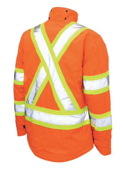 TOUGH DUCK RIPSTOP FLEECE-LINED SAFETY JACKET - S245