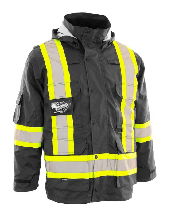 Forcefield 7-in-1 Hi Vis Safety Parka 024-EN705R