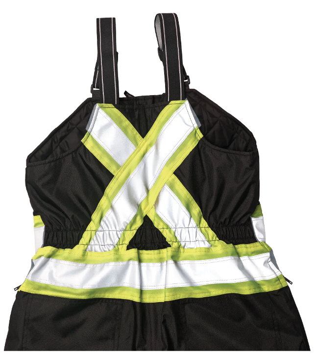 TOUGH DUCK WOMEN'S POLY OXFORD INSULATED SAFETY BIB - SB08