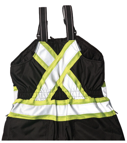 TOUGH DUCK WOMEN'S POLY OXFORD INSULATED SAFETY BIB - SB08