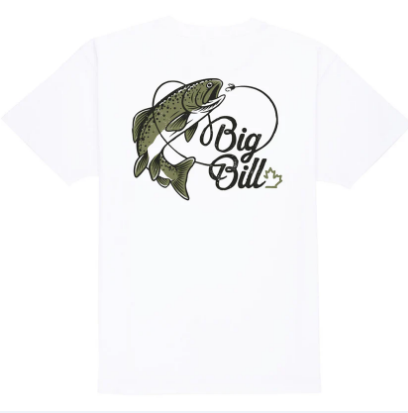BIG BILL® Short-Sleeve Fishing Graphic T-shirt - F180B