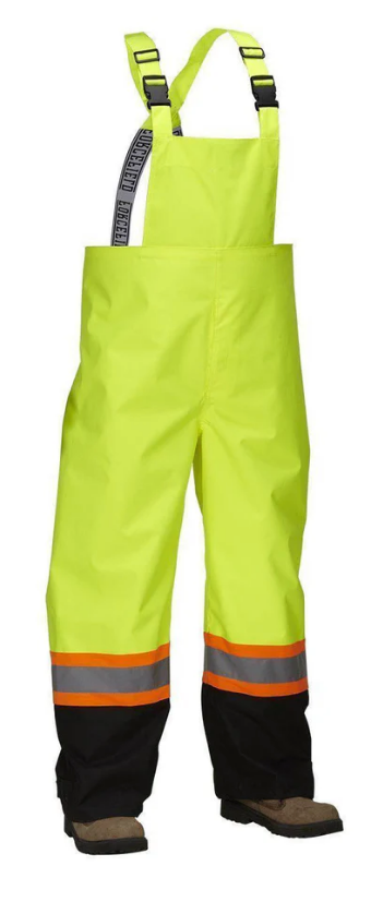 Forcefield Hi Vis Safety Rain Overall 023-HVRBP