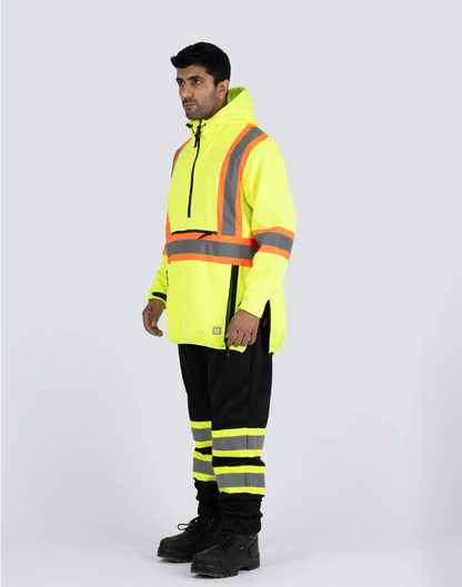 Forcefield Hi Vis Safety Anorak Pullover Softshell 023-EN178