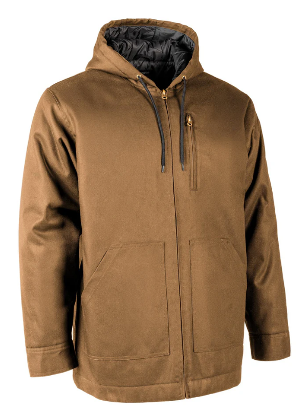 Forcefield Hooded Canvas Work Jacket 024-WIP70