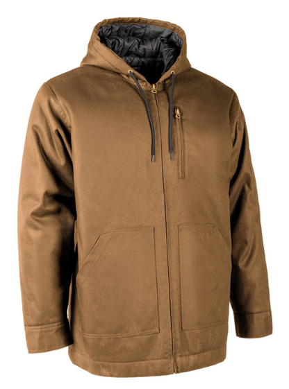 Forcefield Hooded Canvas Work Jacket 024-WIP70