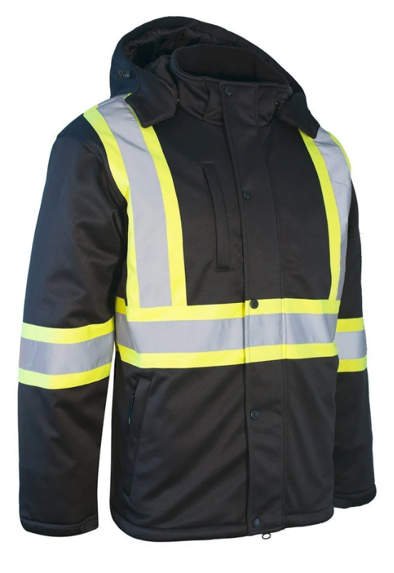 Forcefield Hi Vis Winter Softshell Heated Jacket 023-EN158HJ